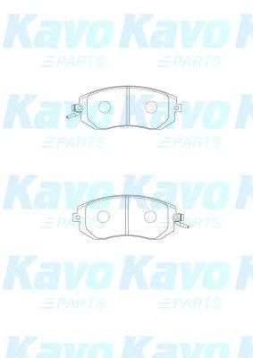 KAVO PARTS bp8024 -  Комплект тормозных колодок, дисковый тормоз